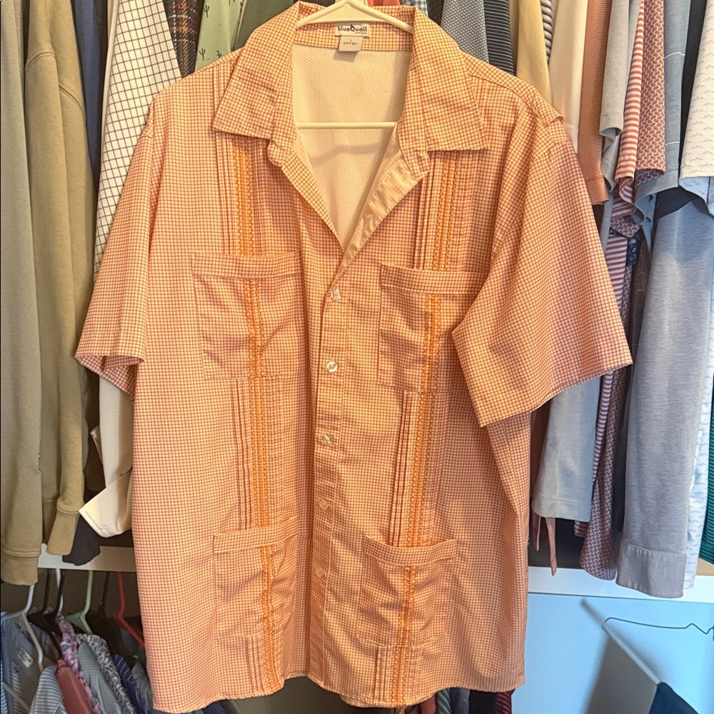 Blue Quail guayabera